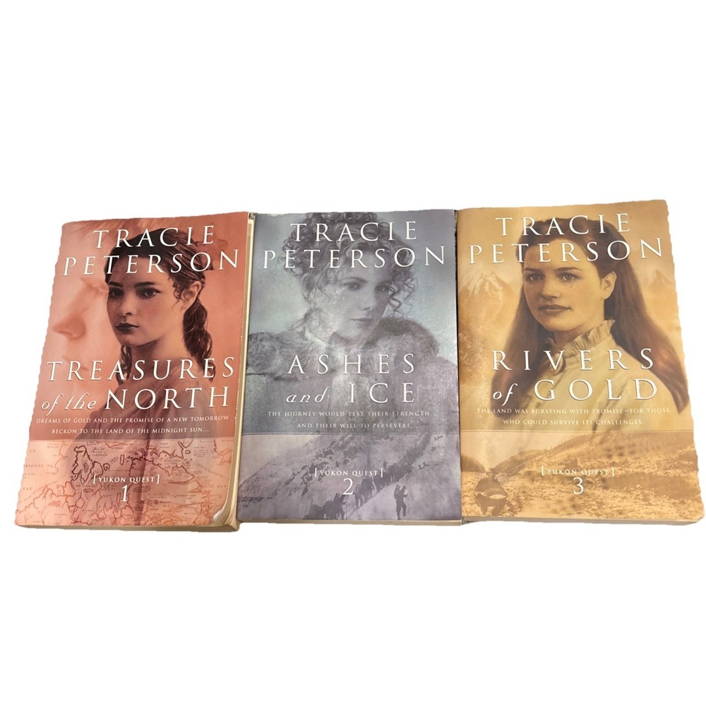 Tracie Peterson Yukon Quest 3 Book Series Christian Historical Fiction Books